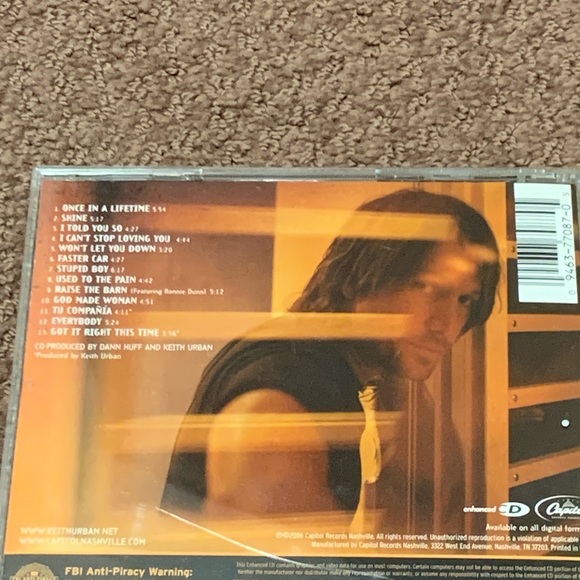 Keith Urban CD (3 for $20) - Picture 2 of 5